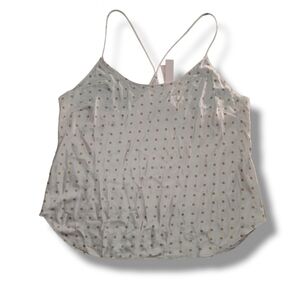 VS Pink Gold Satin Babydoll Cami Tanktop